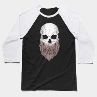 Bearded Skull Baseball T-Shirt